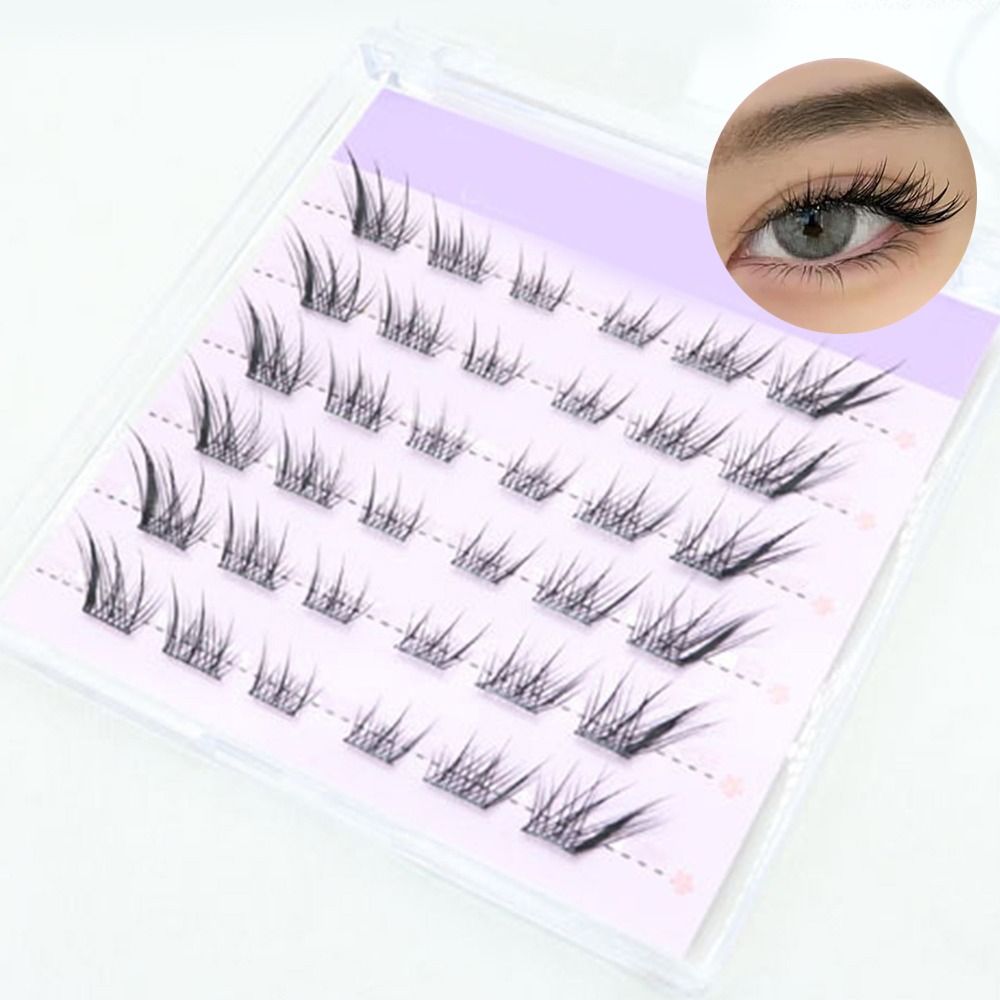 Eyelash Extension Cat Eye - 새로운 3D 캣아이 셀프 접착 속눈썹,