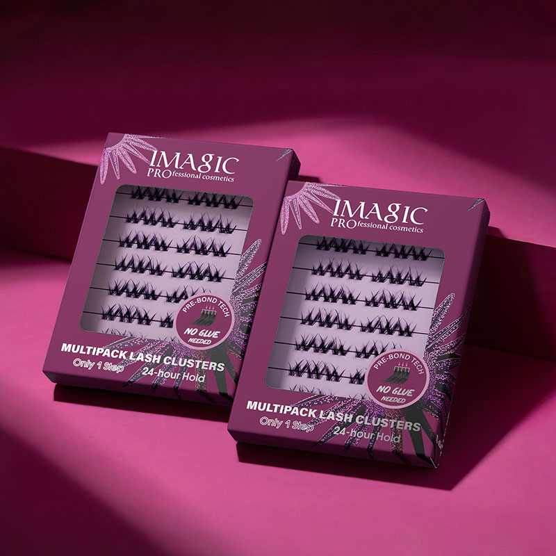 Eyelash Extension No 8 - IMAGIC 멀티팩 속눈썹 클러스터 연장 내추럴