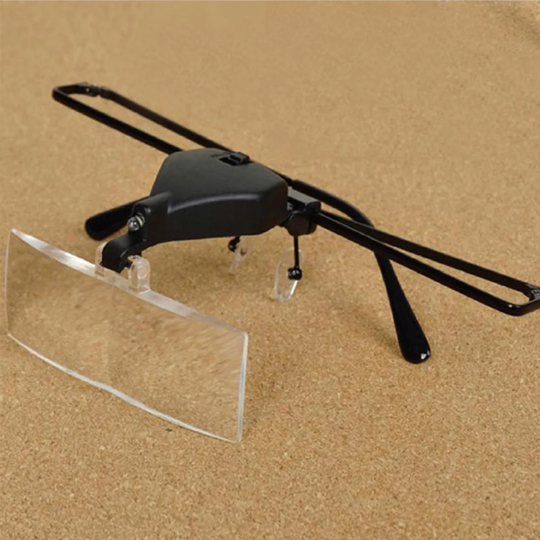 Eyelash Extension With Glasses - LED 돋보기 돋보기 조정 가능한 속눈썹