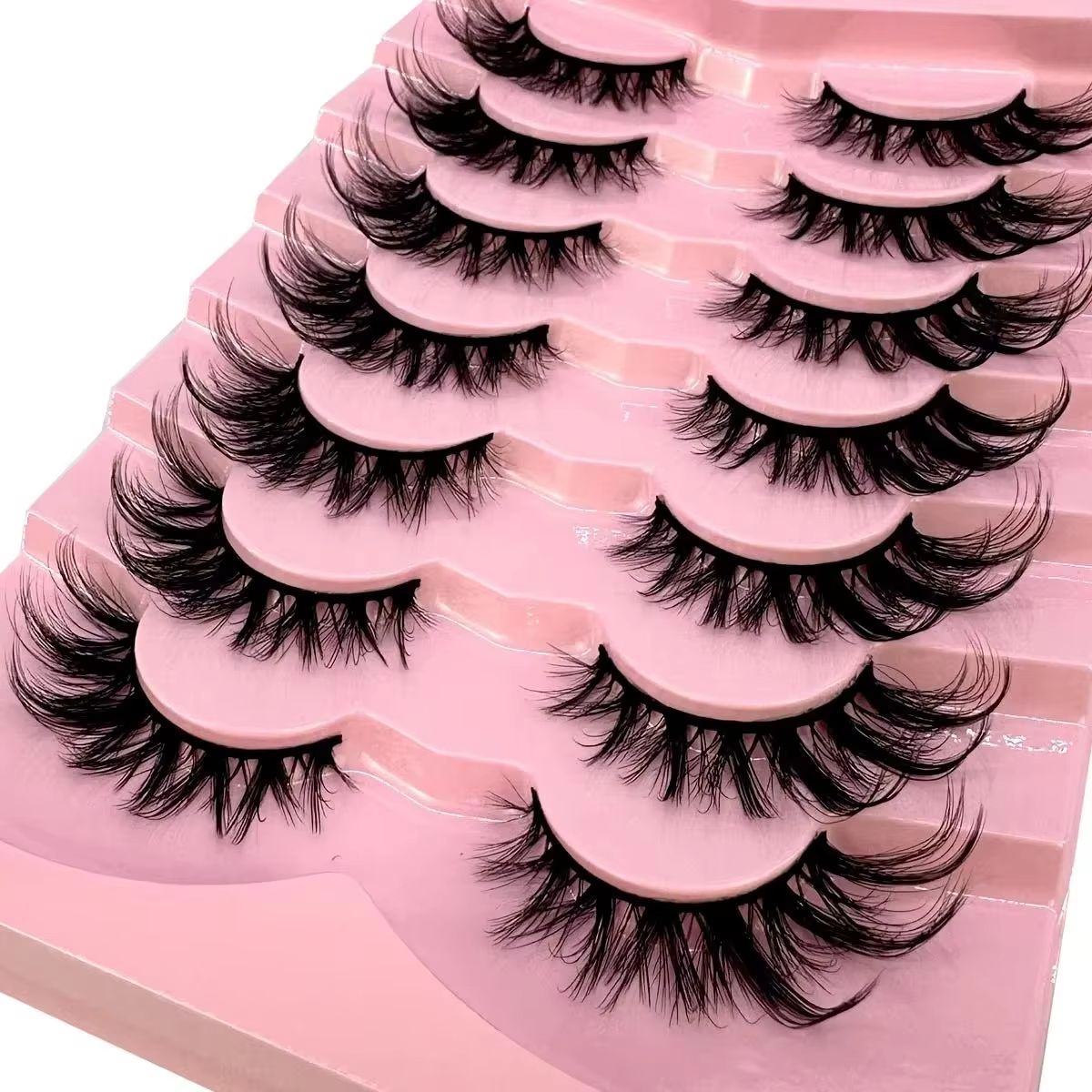 Eyelash Extension Cat Eye - 새로운 고양이 눈 5D 밍크 속눈썹