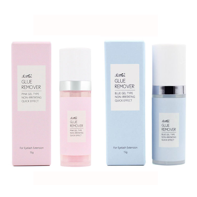Eyelash Extension Gel Remover - 속눈썹 연장을위한 15g 핑크/블루 젤 리무버