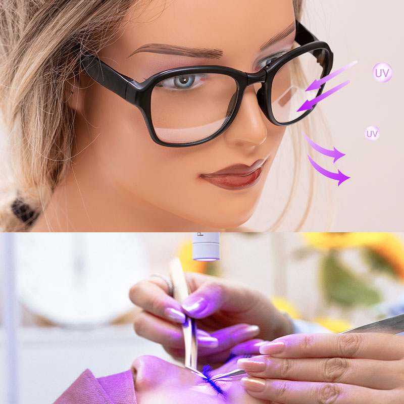 인조 속눈썹 익스텐션 UV 보호 안경, 안전 광선 보호 - Eyelash Extension With Glasses 리뷰 및 가격