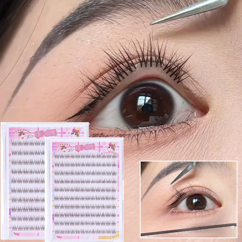 내추럴 피쉬 테일 클러스터 인조 속눈썹 8-10mm 밍 - Eyelash Extension No 8 리뷰 및 가격