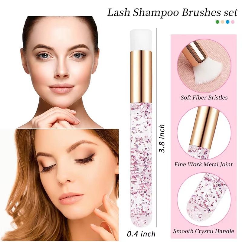 10개 크리스탈 속눈썹 연장 클렌저 브러쉬 - 코 모공 - Eyelash Extension Cleaning 리뷰 및 가격