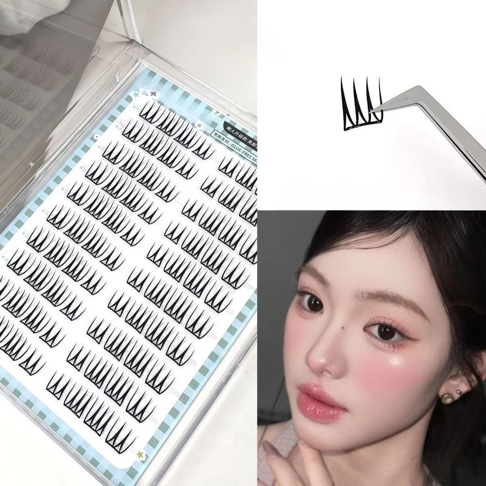 한국 스타일 셀프 접착식 인조 속눈썹 8-11MM 간편 - Eyelash Extension No 8 리뷰 및 가격