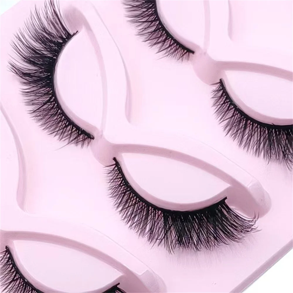 긴 꼬리 모양 21mm 캣아이 스트립 속눈썹 5쌍, 풍 - Eyelash Extension Cat Eye 리뷰 및 가격
