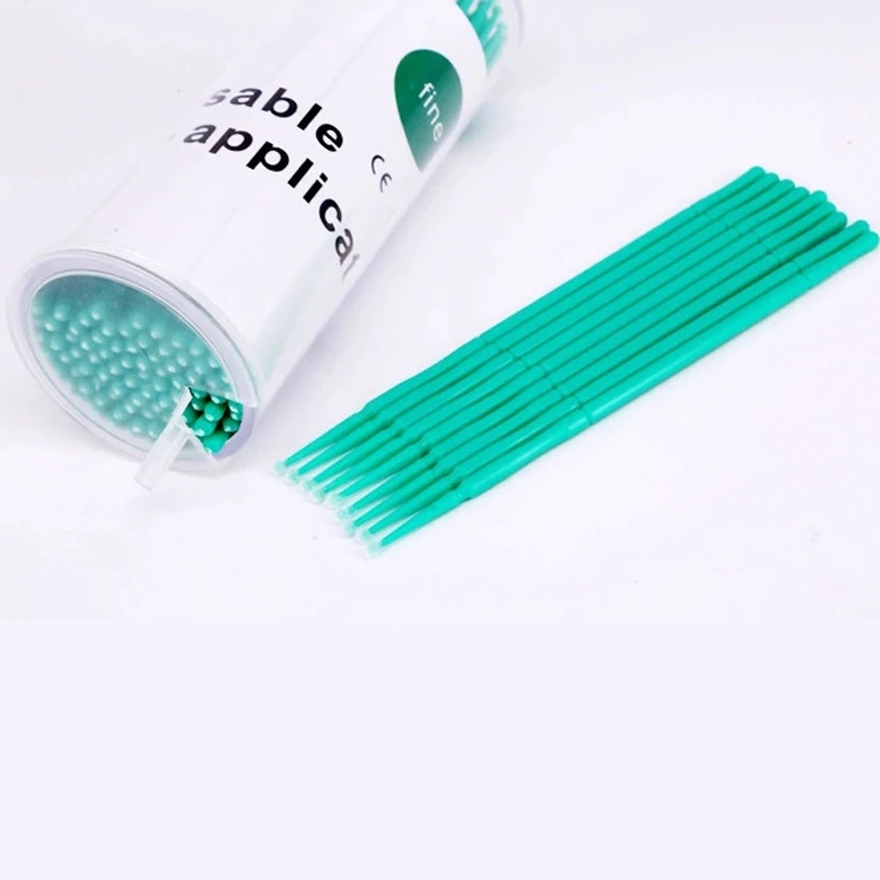 속눈썹 리프트 키트용 마이크로 브러쉬 100개/병, 속 - Eyelash Extension Cleaning 리뷰 및 가격