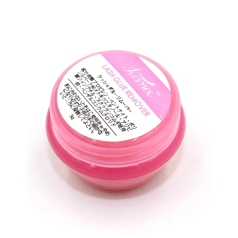 Funmix 1pc 5g 핑크 속눈썹 접착제 리무버 속 - Eyelash Extension Gel Remover 리뷰 및 가격