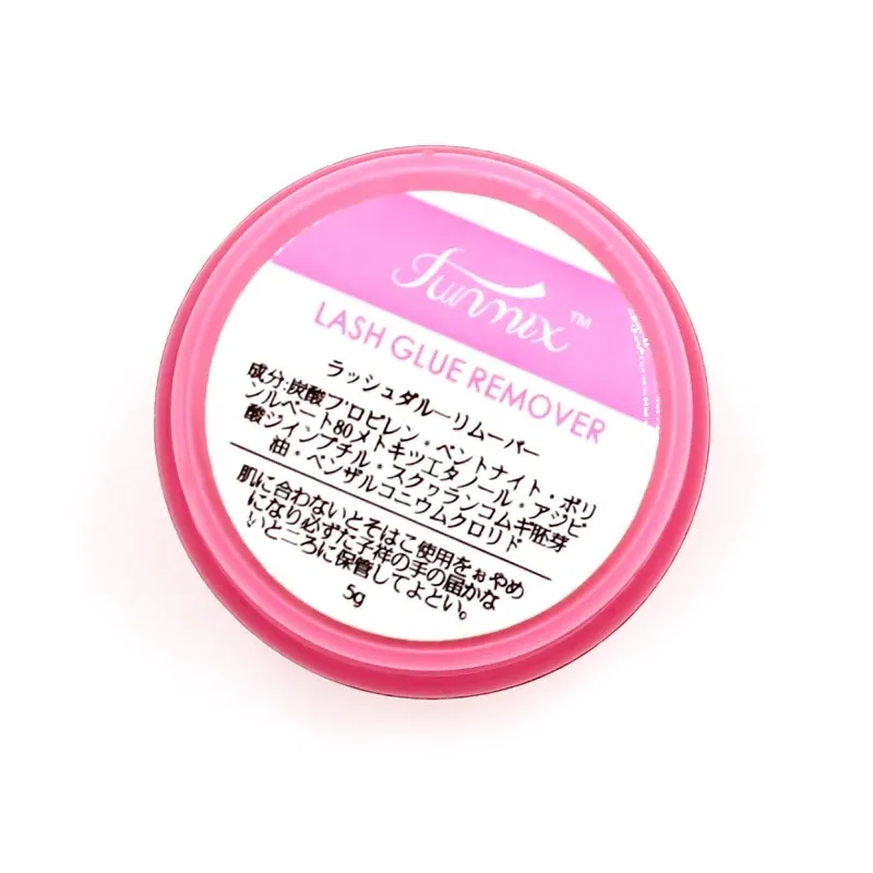 Funmix 1pc 5g 핑크 속눈썹 접착제 리무버 속 - Eyelash Extension Gel Remover 리뷰 및 가격