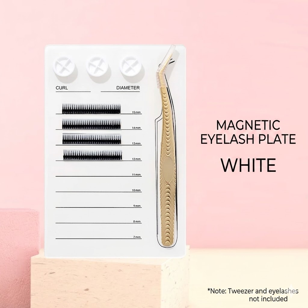 마그네틱 속눈썹 연장 팔레트 & 글루 홀더 패드, 아크 - Eyelash Extension Fan 리뷰 및 가격