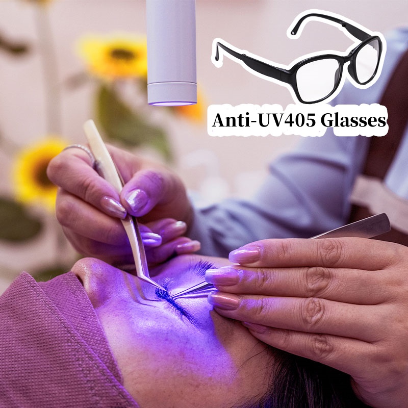 가짜 속눈썹 속눈썹 확장을위한 UV 보호 안경 눈 보호 - Eyelash Extension With Glasses 리뷰 및 가격