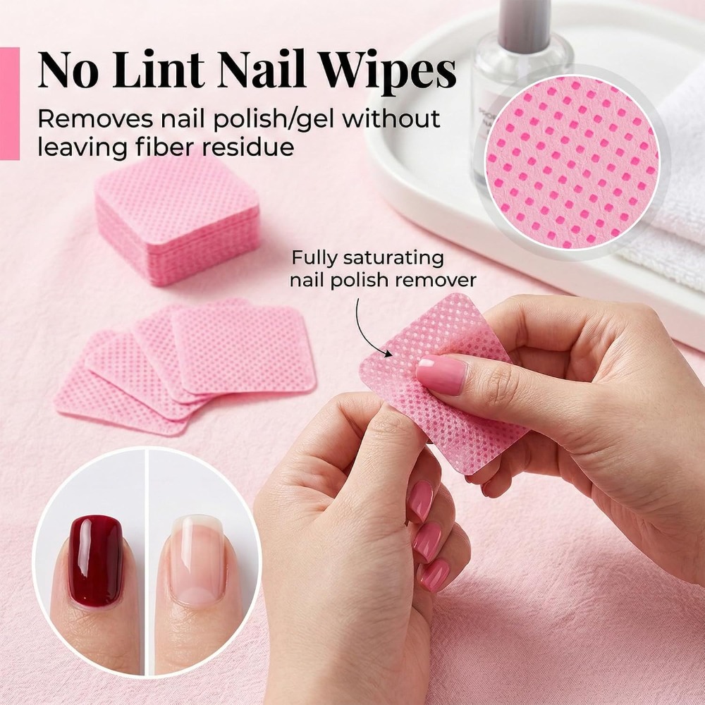 젤 폴리쉬 제거용 보풀 없는 네일 와이프 600매 프리 - Eyelash Extension Gel Remover 리뷰 및 가격