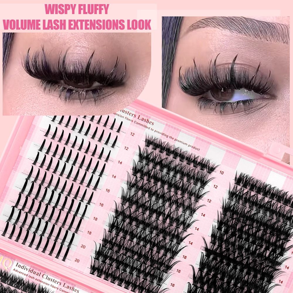 9-16mm 길이 인조 속눈썹 3D 볼륨 내추럴 룩 D - Eyelash Extension Fan 리뷰 및 가격