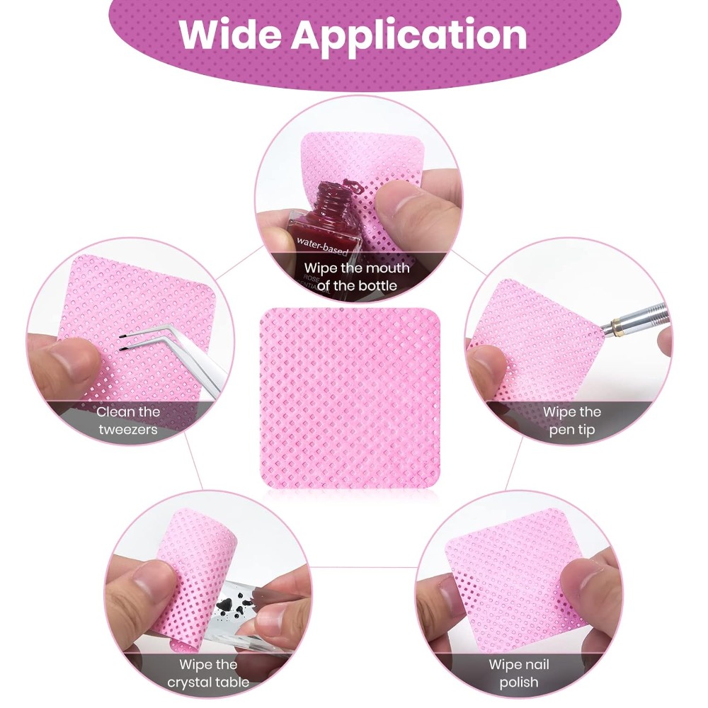 400개입 보풀 없는 네일 폴리쉬 리무버 와이프 및 속 - Eyelash Extension Cleaning 리뷰 및 가격
