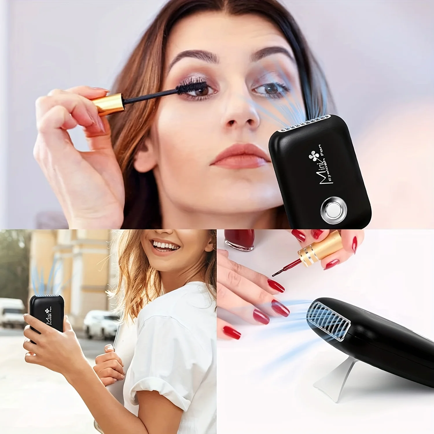 미니 속눈썹 팬 휴대용 속눈썹 연장 팬 드라이어 3단  - Eyelash Extension Fan 리뷰 및 가격