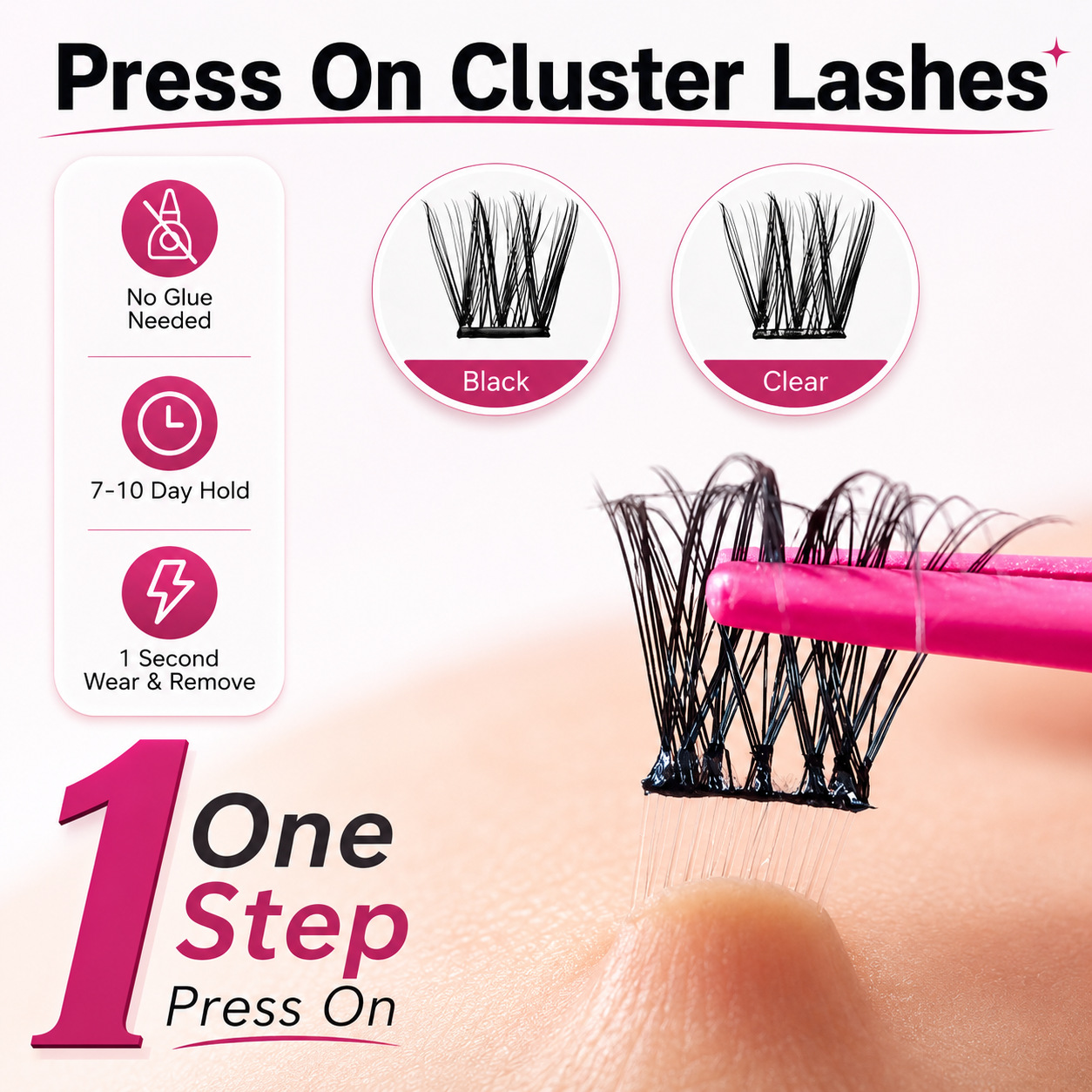 윙클루어 셀프 접착식 인조 속눈썹 클러스터 글루프리 애 - Eyelash Extension Cat Eye 리뷰 및 가격